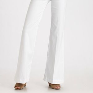7 for all mankind white “ginger” bell bottoms